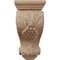 Ekena Millwork 4 1/2"W x 5"D x 10"H Medium Grape Corbel, Mahogany CORW04X05X10GRGM - alternate 3